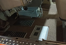 Авиационное ковровое покрытие в салон самолета